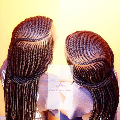 Layered Feed In Braids