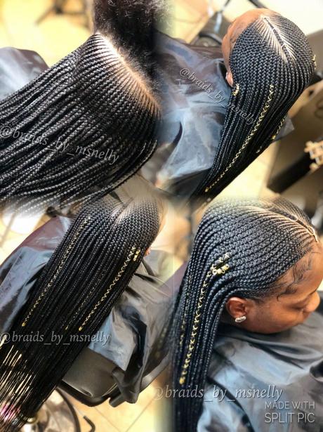 Ghana Cornrows 3 Layers