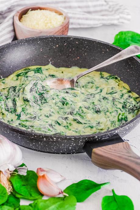 Keto Creamed Spinach Recipe