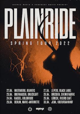 German heavy rockers PLAINRIDE ink an endorsement deal with Orange Amps; full spring tour announced!