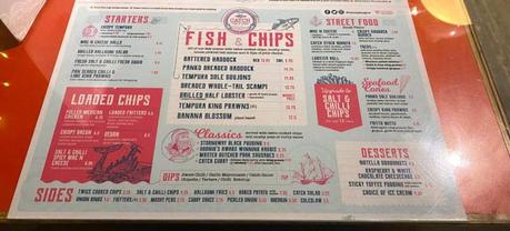Fish and Chips at Catch, Giffnock, Glasgow