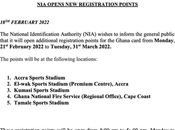 Opens Ghana Card Registration Points