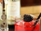 Vodka, Blackberry Germain Liqueur Cocktail