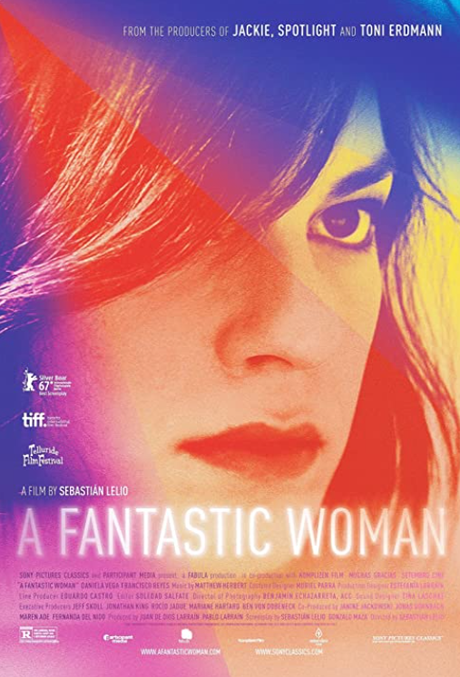 ABC Film Challenge – Oscar Nominations – U – A Fantastic Woman (Una Mujer Fantastica) (2017) Movie Suggestion