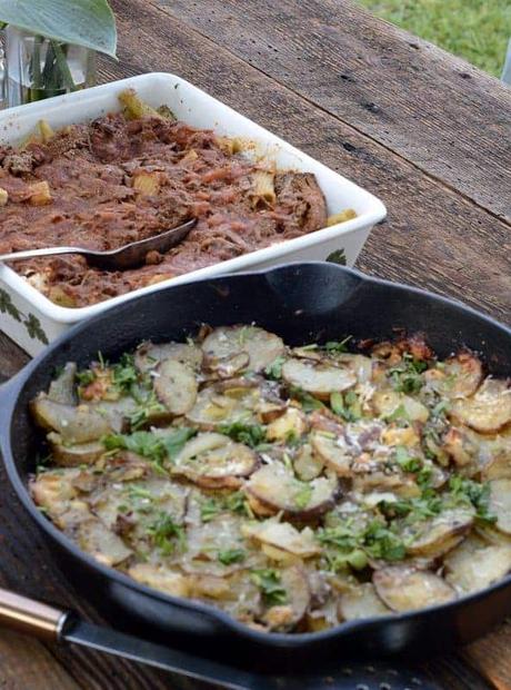 berbere potatoes with leeks & jalapenos