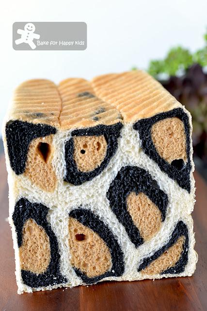 super soft leopard print sandwich bread