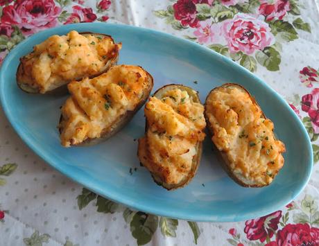 Air Fryer Twice Baked Potatoes