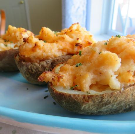 Air Fryer Twice Baked Potatoes