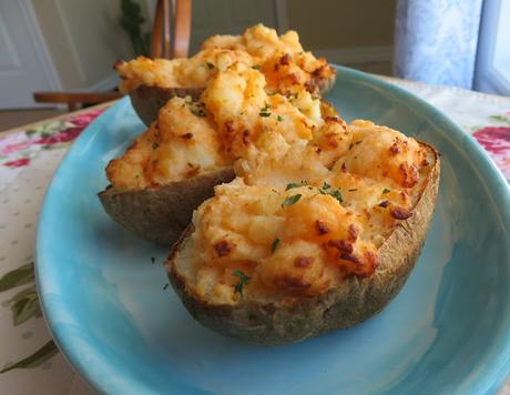 Air Fryer Twice Baked Potatoes