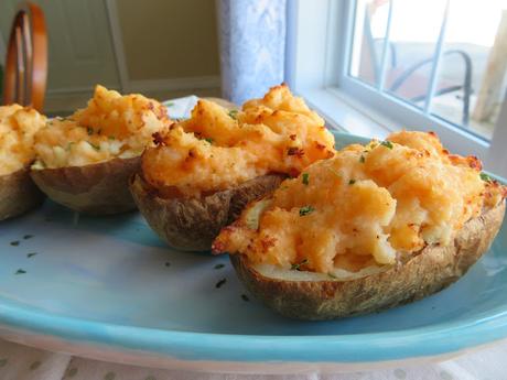 Air Fryer Twice Baked Potatoes