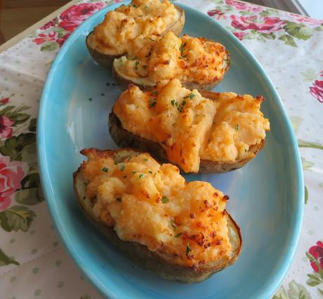 Air Fryer Twice Baked Potatoes