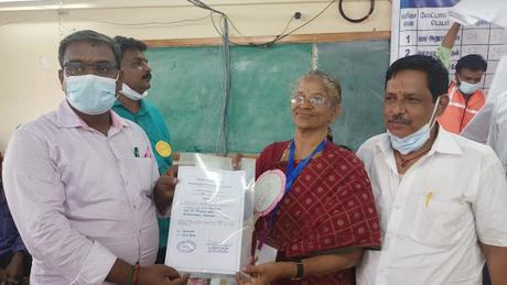 Lotus blooms in Chennai too !!  Smt Uma Anandan wins !!