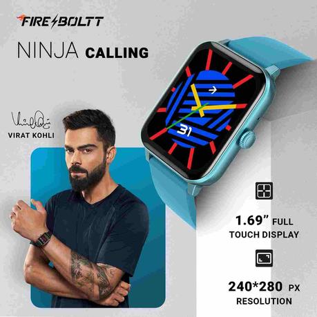 Fire-Boltt Ninja Calling Smartwatch with Bluetooth Calling, 30 sport modes launched in India