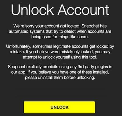 Snapchat Account Locked? How to Unlock a Locked Snapchat Account Snapchat Account Locked? How to Unlock a Locked Snapchat Account