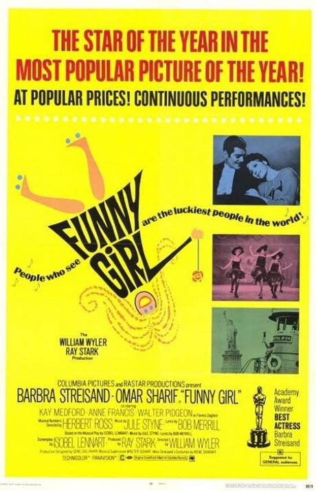 ABC Film Challenge – Oscar Nominations – Z – Funny Girl (1968) Movie Review