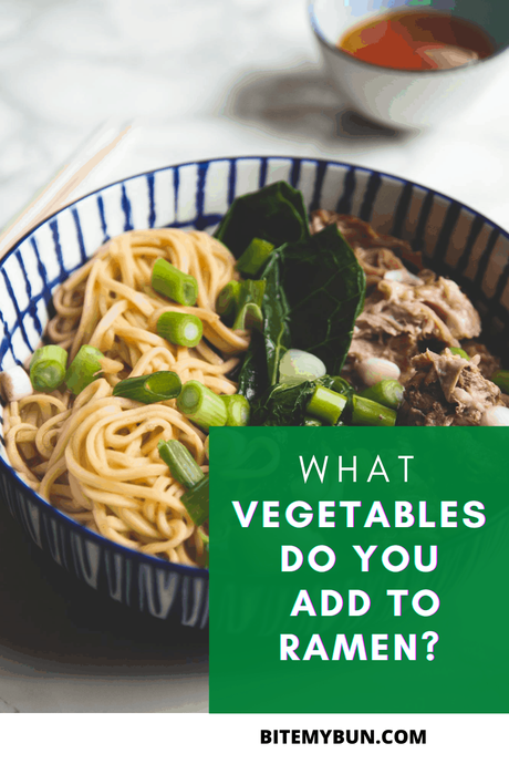what vegetables you can add to ramen