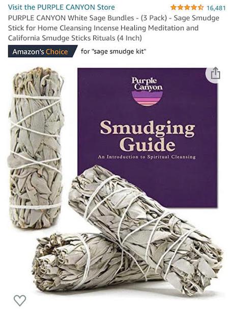 Can I Order Sage in Bulk from Amazon? Because We’re Gonna Need a Ton of It to Sage the Shit Out of This Planet.