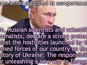 Open Letter From Russian Scientists Science Writers