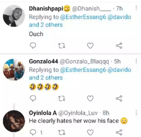 “He Clearly Hates Her” – Nigerians React As Davido Embarrasses Lady In London [VIDEO]