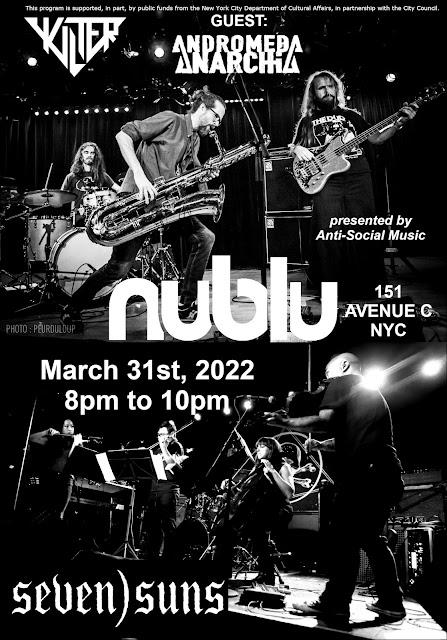 KILTER Announce Show At Nublu March 31st