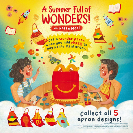 Let children unbox a summer full of wonders  with McDonald’s Happy Meal!