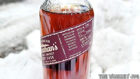 Stranahan's Sherry Cask 008 Label