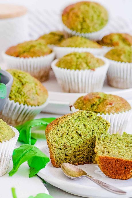 Spinach Banana Muffins (Healthy, Kid-Friendly Recipe!)