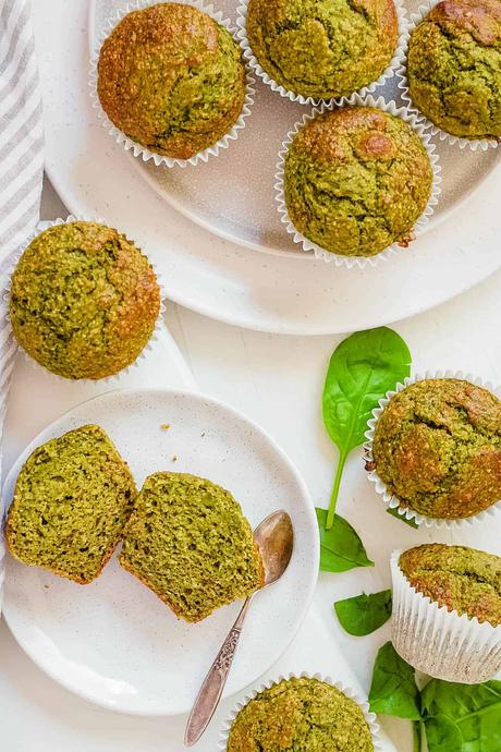 Spinach Banana Muffins (Healthy, Kid-Friendly Recipe!)