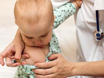 A vaccination is a biological preparation that encourages the immune system to secrete antibodies against the substance used to make the vaccine after being injected.