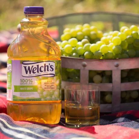 Welch's white grape juice as a substitute for sake
