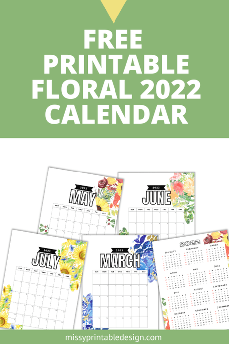 Free Printable Calendar 2022