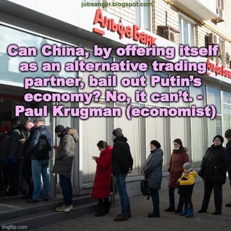 China Can't Keep The Russian Economy From Crashing