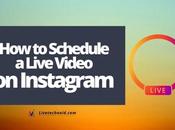 Schedule Live Video Instagram