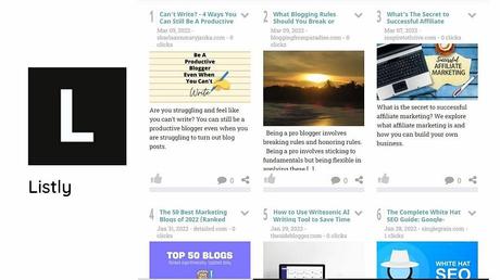 List.ly Builds Traffic To Your Blog and Goes Beyond Comments
