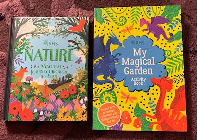 Book Reviews: RHS Nature: A Magical Journey Through the Year by Sara Conway and RHS My Magical Journey Activity Book by Emily Hibbs