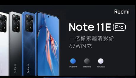 Xiaomi Redmi Note 11E Pro Full Specifications and Price