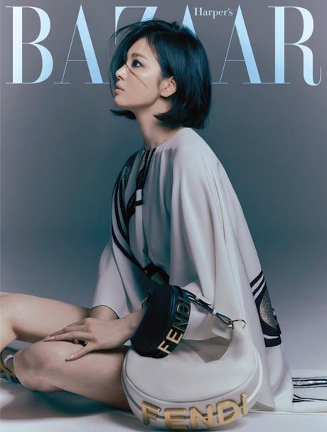 Song Hye Kyo, 송혜교, Song Hye Kyo 2022, Song Hye Kyo Harper's Bazaar Korea March 2022, Song Hye Kyo Fendi