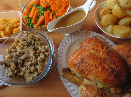 Roast Chicken with Herb Stuffing