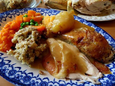 Roast Chicken with Herb Stuffing