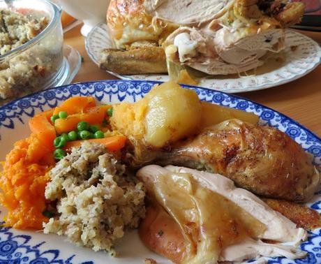 Roast Chicken with Herb Stuffing