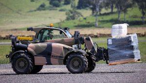 Army cleans up in Chinderah.