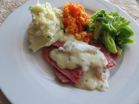 Corned Beef with Parsley Sauce