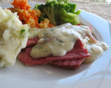 Corned Beef with Parsley Sauce