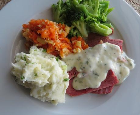 Corned Beef with Parsley Sauce