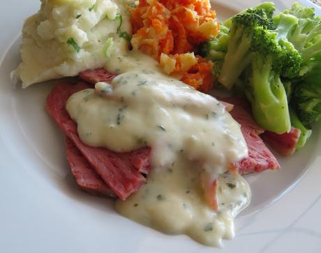 Corned Beef with Parsley Sauce