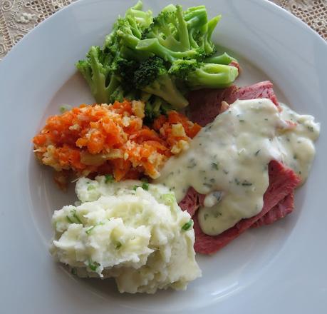 Corned Beef with Parsley Sauce