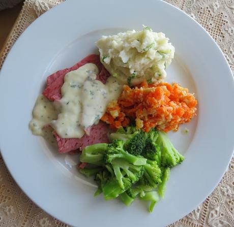 Corned Beef with Parsley Sauce