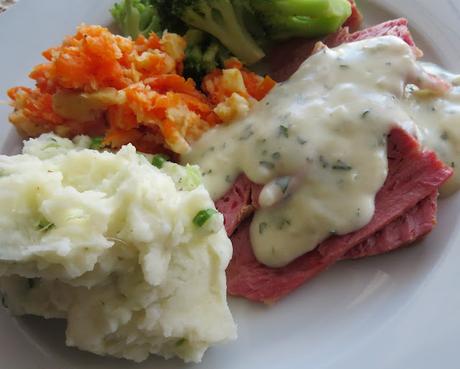 Corned Beef with Parsley Sauce