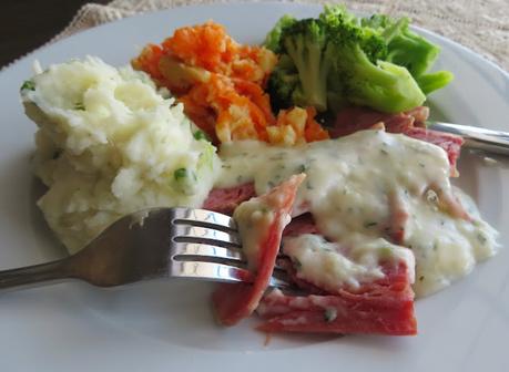 Corned Beef with Parsley Sauce