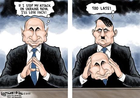 Putin Losing Face